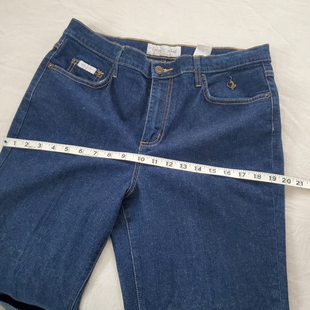 Baby Phat Blue Denim Women's Jeans Womens 16 32 Inch Waist - Picture 8 of 12